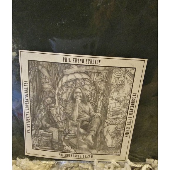 Hendrix Vaughn Allman Fantasy Jam Signed Phil Kutno Artist Lithograph Numbered - Picture 6 of 16